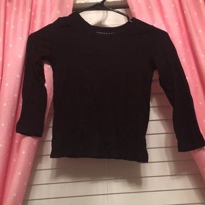 Black copper key long sleeve